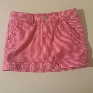 Circo pink and White striped Skort  size XS (4/5)